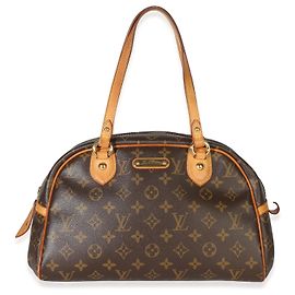 Louis Vuitton Monogram Canvas Montorgueil PM Marrom