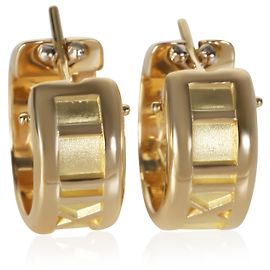 Brincos de argola Tiffany & Co. Atlas Small 1995 em ouro amarelo Outro