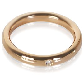 Tiffany & Co. Rose Gold Diamond Elsa Peretti Band Other
