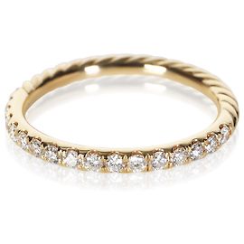 David Yurman Yellow Gold Diamond Eden Band Other