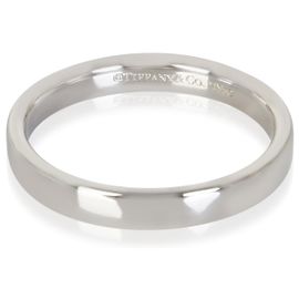 Fede piatta Tiffany & Co. in platino 3mm Altro