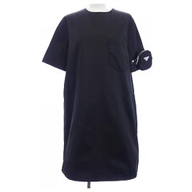 Prada Re-Nylon Dress Black