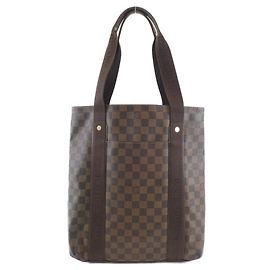 Bolso de hombro Louis Vuitton Beaubourg Damier Castaño