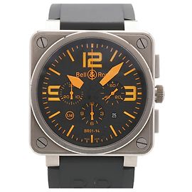 Bell & Ross BR01-94 Titanium Orange Herrenuhr Andere