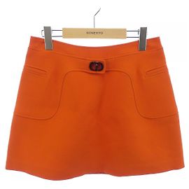 Jupe Christian Dior Orange