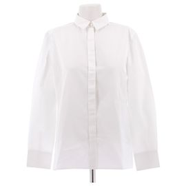 Hermès White Cotton Shirt Size 38 White