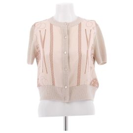 Hermès Chaleco de manga corta Rosa