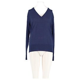 Autre Marque Camisola SMYTHE azul marinho com decote em V Azul marinho