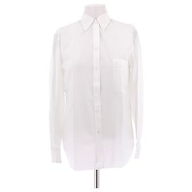 Hermès White Cotton Shirt White