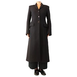 The row Navy longline wool coat - size UK 10 Navy blue