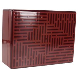 Hermès HERMES Daedalus Facet H Jewelry Box plastic Red Altro