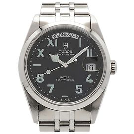 Autre Marque Reloj para hombre Tudor Prince Date-Day 76200 Esfera Negra Otro