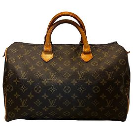 Louis Vuitton Speedy Monogram Canvas 35 Marrone