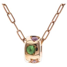 Collier pendentif Pomellato Iconica Color Doré
