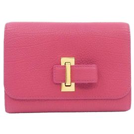 Delvaux Simplissime Geldbörse Rot