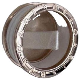 Bulgari Anel B.zero1 Rosa Branco