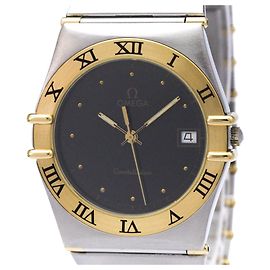 Omega Constellation Quartz Stainless Steel and Yellow Gold 33 Outro