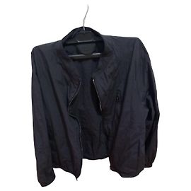 Casaco Prada em nylon com fecho Preto