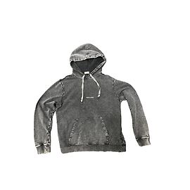 Sudadera con capucha Saint Laurent gris lavado Gris