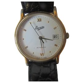 Autre Marque Reloj Automático Everite con Fecha Negro Blanco Dorado