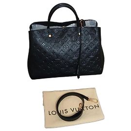 Louis Vuitton Montaigne MM Schwarz