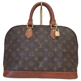 Sac Louis Vuitton Alma Monogram Marron