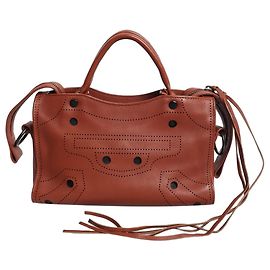 Balenciaga Mini sac City marron Marron