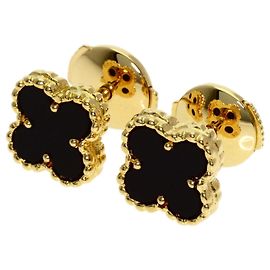 Orecchini Sweet Alhambra Onyx Van Cleef & Arpels Altro
