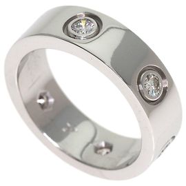 Anello Cartier Love in oro bianco 18K Altro