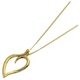 Autre Marque Collana Cuore Foglia Tiffany & Co. in oro giallo 18K Altro