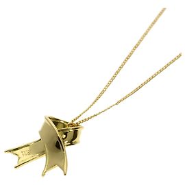 Autre Marque Collar Tiffany & Co. con motivo de cinta en oro amarillo de 18K Otro