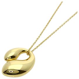 Autre Marque Tiffany & Co. Double Teardrop Halskette in 18K Gelbgold Andere
