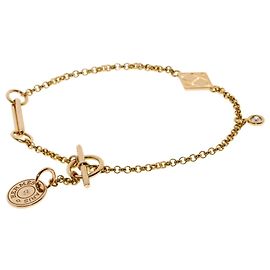 Hermès Pulsera Hermes Gambard en Oro Rosa 18K con Diamantes Otro