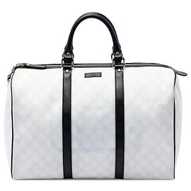 Sac Boston Gucci Joy Medium GG Supreme Blanc Blanc