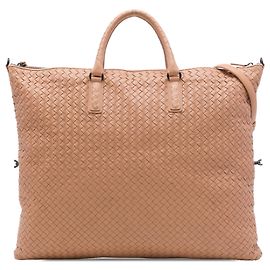 Tote Convertible Bottega Veneta Maxi Nappa Intrecciato Bege Bege