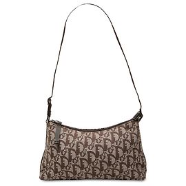 Diorissimo Trotter Canvas Pochette Braun Dior Braun