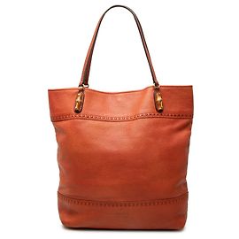 Sac cabas Gucci Large Laidback Crafty en cuir de veau orange Orange