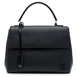 Louis Vuitton Black Epi Cluny MM Preto