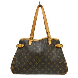 Louis Vuitton Batignolles Monogram Canvas Horizontal Castaño