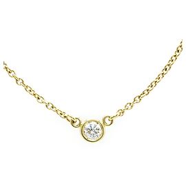 Autre Marque Collier Tiffany & Co. Elsa Peretti Diamond By the Yard Doré