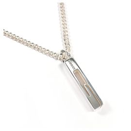 Collar GUCCI Cutout G Plata