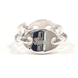 Anello GUCCI Marina Chain Argento