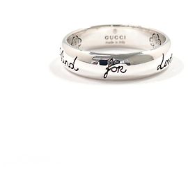 Anello Gucci Blind for Love Argento