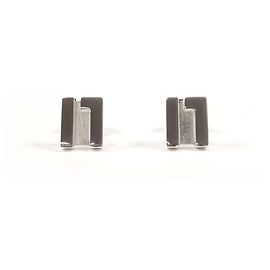 Gucci Silver 925 G-Logo Stecker-Ohrringe Silber