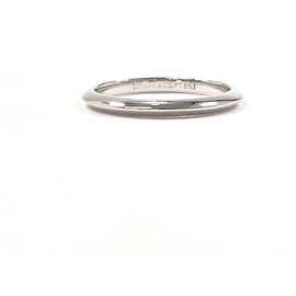 Autre Marque Anel Aliança Knife Edge Tiffany Prata