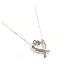 Autre Marque Collier Tiffany Loving Heart Paloma Picasso Argenté