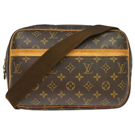 Louis Vuitton Reporter Monogram Canvas PM Marrom
