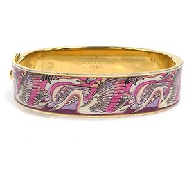 Louis Vuitton Armband mit Gold- und rosa Anhängern Pink Golden