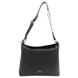 Christian Dior Diorly Schultertasche Schwarz
