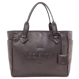 Bolso Tote Loewe Heritage Marrón oscuro